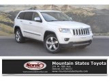 2011 Stone White Jeep Grand Cherokee Overland 4x4 #126678413