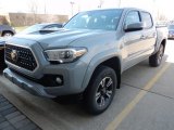 2018 Cement Toyota Tacoma TRD Sport Double Cab 4x4 #126702971