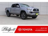 2018 Silver Sky Metallic Toyota Tacoma TRD Sport Double Cab 4x4 #126702946