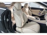2018 Mercedes-Benz S AMG S63 Coupe designo Porcelain/Deep Sea Blue Interior
