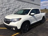 White Diamond Pearl Honda Ridgeline in 2019