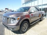 2018 Nissan Titan Platinum Reserve Crew Cab 4x4 Front 3/4 View