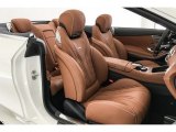 2018 Mercedes-Benz S AMG S63 Cabriolet designo Saddle Brown/Black Interior
