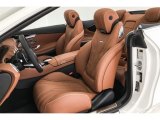 2018 Mercedes-Benz S AMG S63 Cabriolet Front Seat