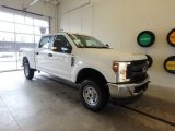 2018 Oxford White Ford F250 Super Duty XL Crew Cab 4x4 #126714229