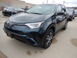 2018 Galactic Aqua Mica Toyota RAV4 LE #126714527