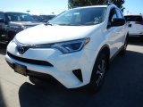 2018 Super White Toyota RAV4 LE #126714514