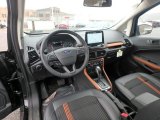 2018 Ford EcoSport SES 4WD Ebony Black/Copper Interior