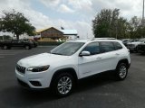 2019 Bright White Jeep Cherokee Latitude #126714611