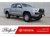 2018 Silver Sky Metallic Toyota Tacoma SR Double Cab #126759859