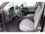 2018 Toyota Tacoma SR Double Cab Cement Gray Interior