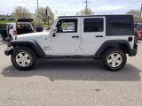 Bright White Jeep Wrangler Unlimited in 2011