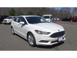 2018 White Platinum Ford Fusion SE #126771329