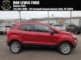2018 Ruby Red Ford EcoSport SE 4WD #126792664