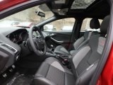 2018 Ford Focus ST Hatch Charcoal Black Interior