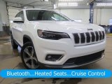 2019 Bright White Jeep Cherokee Limited #126792619