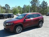 2019 Velvet Red Pearl Jeep Cherokee Latitude Plus #126792814