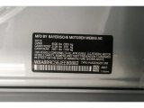 2018 3 Series Color Code for Glacier Silver Metallic - Color Code: A83
