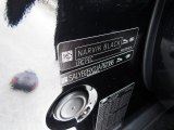 2018 Range Rover Velar Color Code for Narvik Black - Color Code: PEC