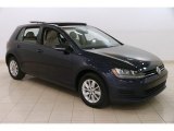 2015 Night Blue Metallic Volkswagen Golf 4 Door 1.8T S #126835997