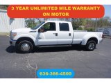 2011 Oxford White Ford F350 Super Duty XLT Crew Cab 4x4 Dually #126857166