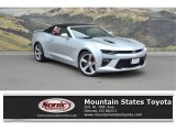 2017 Silver Ice Metallic Chevrolet Camaro SS Convertible #126856849