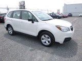 2018 Crystal White Pearl Subaru Forester 2.5i #126857126