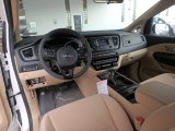 2018 Kia Sedona LX Camel Beige Interior