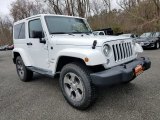 2018 Bright White Jeep Wrangler Sahara 4x4 #126856869