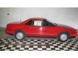 1988 Red Cadillac Allante Convertible #12688455