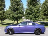 2018 Plum Crazy Pearl Dodge Charger R/T Scat Pack #126917628