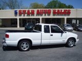 2000 Summit White Chevrolet S10 LS Extended Cab #12683929