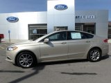 2017 White Gold Ford Fusion Hybrid SE #126936019