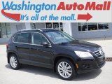 2011 Deep Black Metallic Volkswagen Tiguan S #126935844