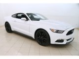 2016 Oxford White Ford Mustang EcoBoost Premium Coupe #126935939