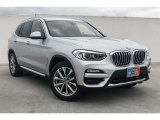 2019 BMW X3 Glacier Silver Metallic