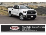 2018 Super White Toyota Tundra SR5 CrewMax 4x4 #126935688