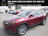 2019 Velvet Red Pearl Jeep Cherokee Latitude Plus 4x4 #126967684