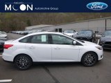 Oxford White Ford Focus in 2018