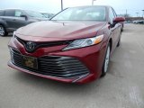 2018 Ruby Flare Pearl Toyota Camry XLE #126968007