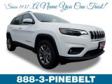 2019 Bright White Jeep Cherokee Latitude Plus 4x4 #126967548