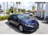 2014 Night Blue Metallic Volkswagen Passat 1.8T Wolfsburg Edition #126967613