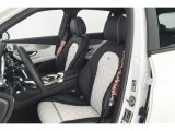 2018 Mercedes-Benz GLC AMG 43 4Matic designo Platinum White Pearl/Black Interior