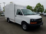 2018 Summit White Chevrolet Express Cutaway 3500 Moving Van #127016064