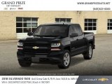 2018 Black Chevrolet Silverado 1500 Custom Crew Cab 4x4 #127037147