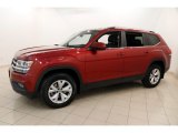Fortana Red Metallic Volkswagen Atlas in 2018