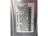 2018 Accord Color Code for Lunar Silver Metallic - Color Code: NH830M