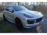 2018 Porsche Cayenne Rhodium Silver Metallic