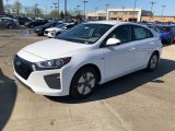 2018 Ceramic White Hyundai Ioniq Hybrid Blue #127057688