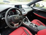 2018 Lexus NX 300 F Sport AWD Circuit Red Interior